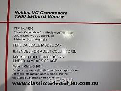 118 Classic Carlectables Peter Brock 1980 Bathurst Winner brand new With Decals