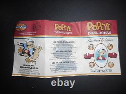 1994 POPEYE FOSSIL WATCH #2 LIMITED EDITION (BRAND NEW IN BOX with COA)