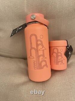 2 Hydro Flask brand Limited Edition Hawaii Coral Rainbows