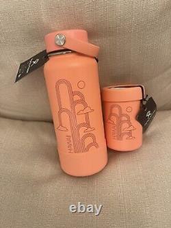 2 Hydro Flask brand Limited Edition Hawaii Coral Rainbows
