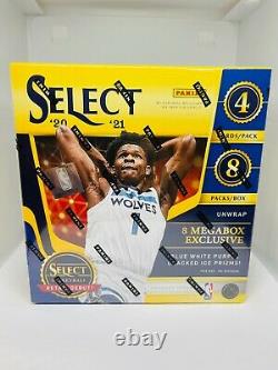 2020-21 Panini Select NBA Basketball Mega Box Walmart Brand New Factory Sealed