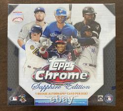 2020 Topps Chrome Sapphire Edition Mlb Online Exclusive Limited Brand New