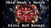 2021 Bell U0026 Ross Diver Red Bronze This Week S Watch Thewatchguys Tv
