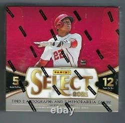 2021 Panini Select Baseball Factory Sealed Hobby Box