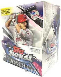 2021 Topps Finest Baseball Hobby Box Brand New Sealed Free Priority Shipping