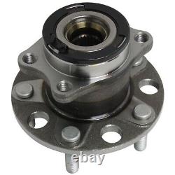 4Pcs Front and Rear Wheel Hub and Bearing Set For 07-17 Jeep Patriot Compass 4WD