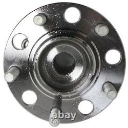 4Pcs Front and Rear Wheel Hub and Bearing Set For 07-17 Jeep Patriot Compass 4WD