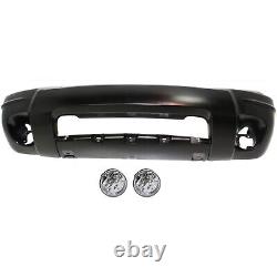 5JF89TZZAD, 55156733AC New Bumper Covers Fascias Set of 3 Front for Jeep 2004