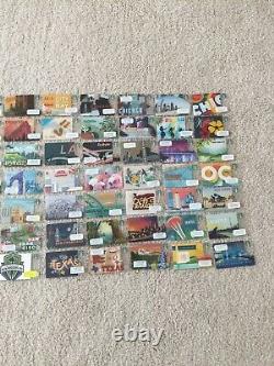 71 Starbucks USA City State Limited Edition HTF Gift Cards Lot Brand New