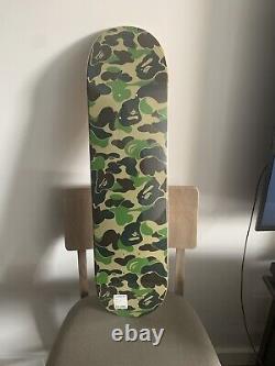 A Bathing Ape Green Camo Skate Deck Limited Edition brand new in Plastic rare