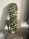 A Bathing Ape Green Camo Skate Deck Limited Edition Brand New In Plastic Rare