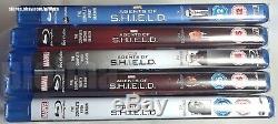 AGENTS OF SHIELD Seasons 1-5 Brand New BLU-RAY Set 1 2 3 4 5 Marvel S. H. I. E. L. D