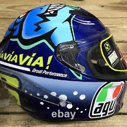 AGV K3 SV Rossi Misano Helmet (Size S) Limited Edition 0948 Of 3000