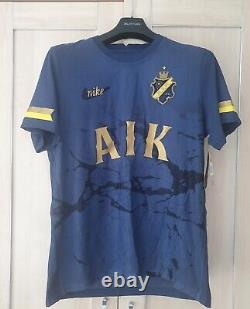 AIK Royal NIKE Large Limited Edition Shirt Brand New With Tags and Box