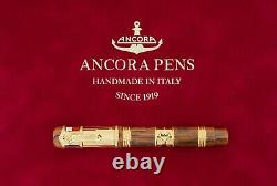 Admiral Ancora Brand new Limited Edition 18k Gold Fountain pen N 10 from 88