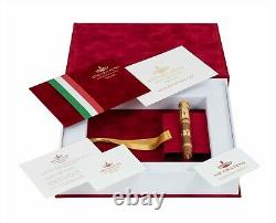 Admiral Ancora Brand new Limited Edition 18k Gold Fountain pen N 10 from 88