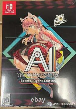 Al Somnium Files Special Agent Limited Edition NSW, Brand New Factory Sealed U