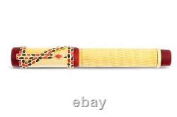 Ancora Brand new Enameld Coral Snake Limited Edition Roller ball pen N 26 of 88