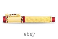 Ancora Brand new Enameld Coral Snake Limited Edition Roller ball pen N 26 of 88