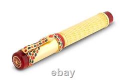 Ancora Brand new Enameld Coral Snake Limited Edition Roller ball pen N 26 of 88