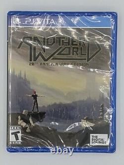 Another World 20th Anniversary Limited Run Games PS Vita BRAND NEW SEALED