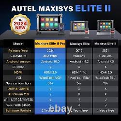 Autel MaxiSys Elite II PRO Scanner 2024 Version of MS909/ MS919/ Ultra 2 YEAR