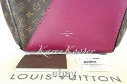 Authentic Brand New Louis Vuitton Kimono MM Monogram Grape Handbag Tote Bag