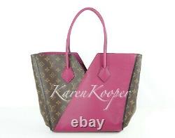 Authentic Brand New Louis Vuitton Kimono MM Monogram Grape Handbag Tote Bag