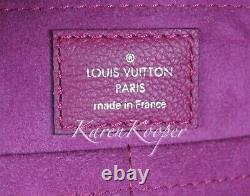 Authentic Brand New Louis Vuitton Kimono MM Monogram Grape Handbag Tote Bag