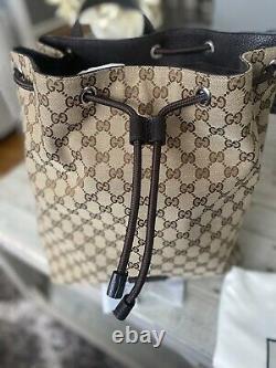 Authentic Gucci Drawstring Backpack. Brand New With Tags