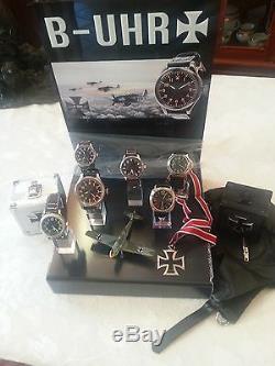 B-UHR BIG PILOT SWISS MOVT. 50 mm, limited edition, brand new + warranty card