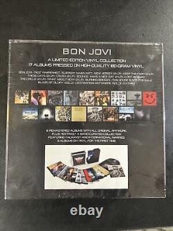 BON JOVI The Albums Box set SEALED 180 gram Vinyl Limited Edition