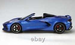 BRAND NEW! 2021 Corvette Stingray Convertible 1/18 DIECAST by GT Spirit US-033