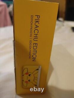 BRAND NEW 3DS XL Pickachu Edition. SEALED! Limited Edition Super Rare