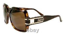 BRAND NEW Black Flys Sunglasses FLY DMC TORTOISE Brown LENS LIMITED EDITION