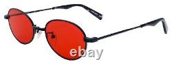 BRAND NEW Black Flys Sunglasses FLY LAYBACK MATTE BLACK RED LENS LIMITED EDITION