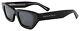 Brand New Black Flys Sunglasses Fly Zach Shiny Black Smoke Lens Limited Edition