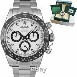 BRAND NEW FULLY STICKERED Rolex Daytona Cosmograph 116500 LN White Watch BNIB