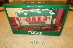 BRAND NEW Holiday Express REINDEER STABLE Train Car w BOX Dillards New Bright