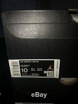 BRAND NEW Jordan 1 Mid Camo (2020) CW5490-001 US Size 10 NIB FAST SHIP