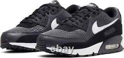 BRAND NEW Men's Nike Air Max 90 Black/Gray Size 6-15 (CN8490-002)