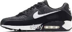 BRAND NEW Men's Nike Air Max 90 Black/Gray Size 6-15 (CN8490-002)