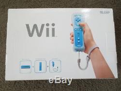BRAND NEW Nintendo Wii Limited Edition Blue Console System