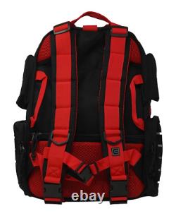 BRAND NEW Rockwell RUCK DELUXE BACKPACK 26L BLACK / RED LIMITED EDITION RELEASE