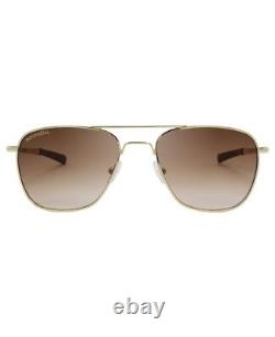 BRAND NEW Rockwell Sunglasses VENEZIA Gold / Gradient Brown Lens LIMITED EDITION