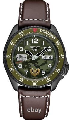 BRAND NEW Seiko 5 Men's Street Fighter V Limited Edition Guile Watch SRPF21