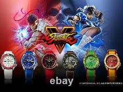 BRAND NEW Seiko 5 Men's Street Fighter V Limited Edition Guile Watch SRPF21