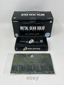 BRAND NEW Sony PSP Limited Edition Metal Gear Big Boss Bundle Console with Extras