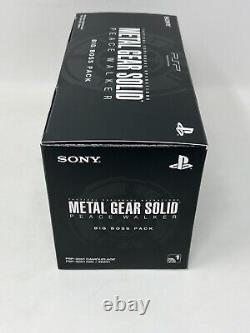 BRAND NEW Sony PSP Limited Edition Metal Gear Big Boss Bundle Console with Extras