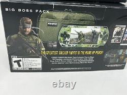 BRAND NEW Sony PSP Limited Edition Metal Gear Big Boss Bundle Console with Extras